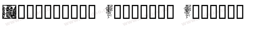 Ornamental Initials I字体转换